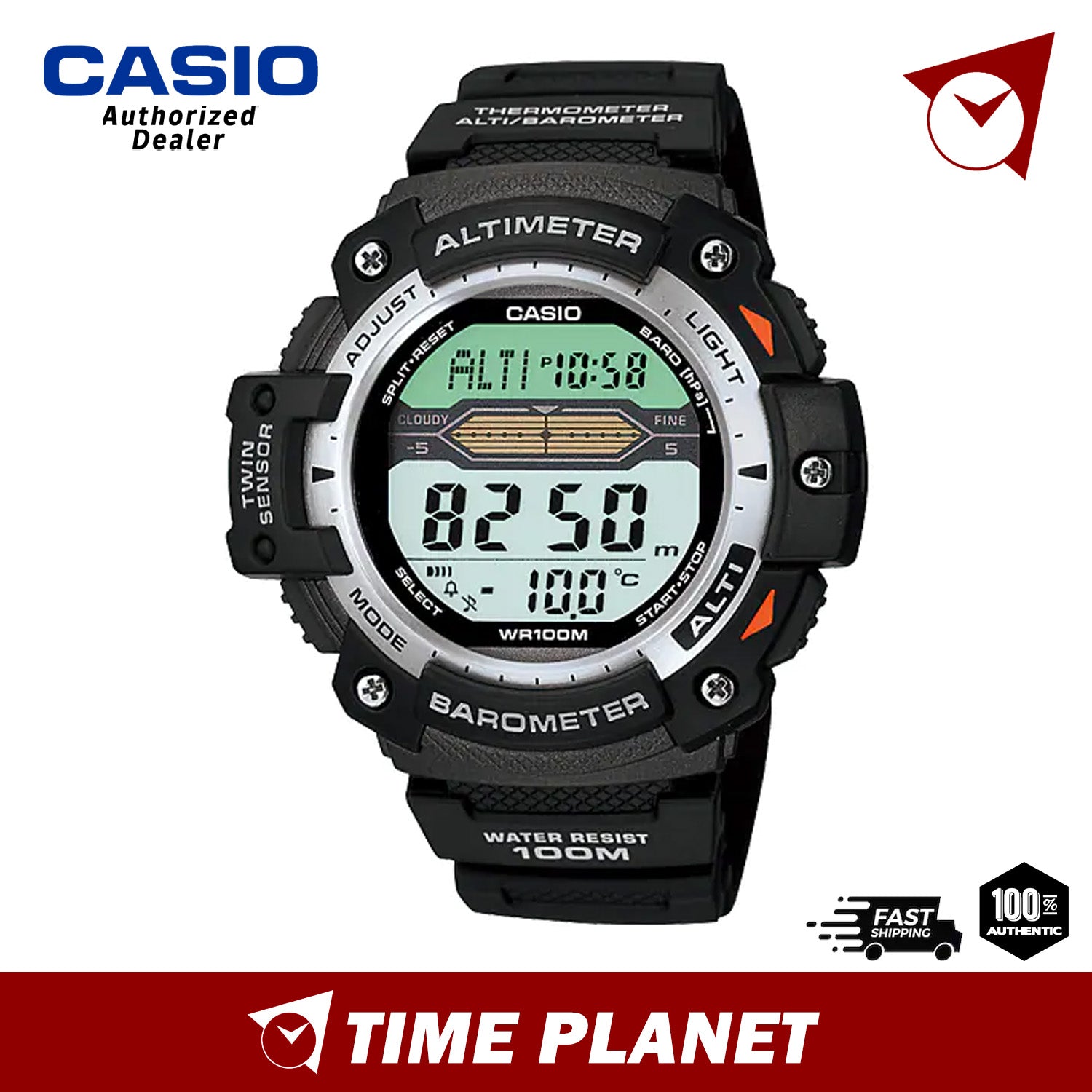 Casio SGW 300H 1A Timeplanet