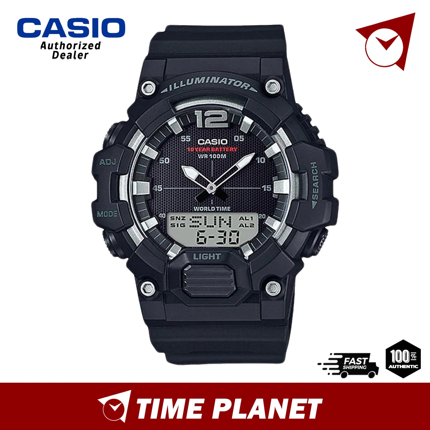 Casio hdc 700 set best sale analog time