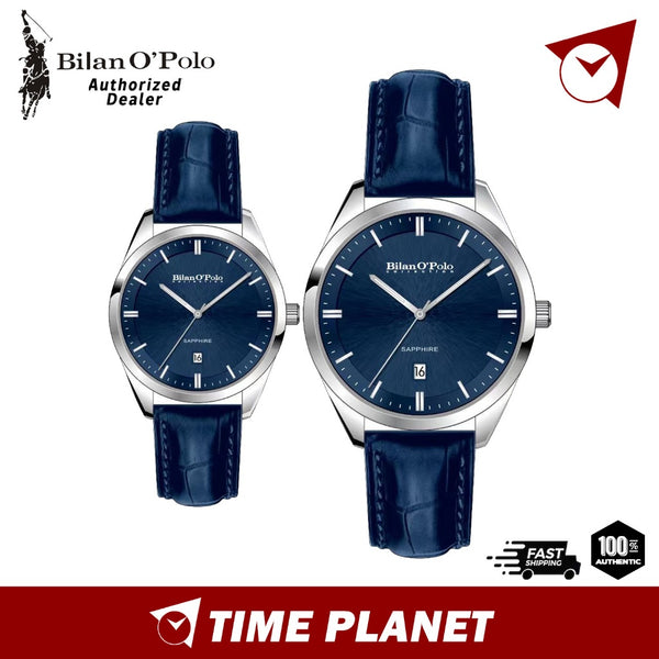 BilanO' Polo Collection PC-L6538SL-2 Blue / SIlver